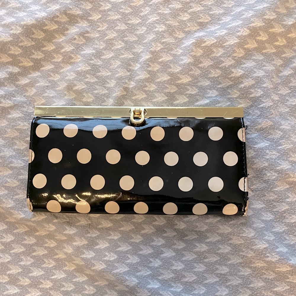 Polka Dot Wallet Clutch